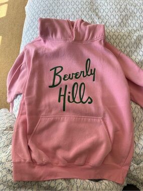 Ingrid Whitman Pink  "Beverly Hills" Hoodie